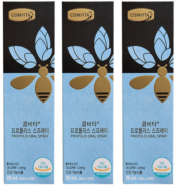 콤비타 프로폴리스 스프레이, 20ml, 3개