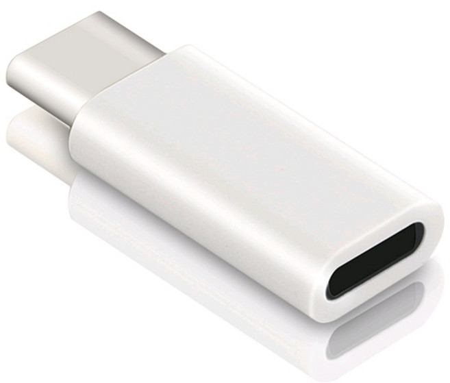 SPIRE SP-UC30 8핀 TO C타입 젠더 8핀케이블 호환, 1개, 2.8cm