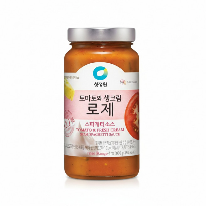청정원 로제 스파게티소스, 600g, 4개