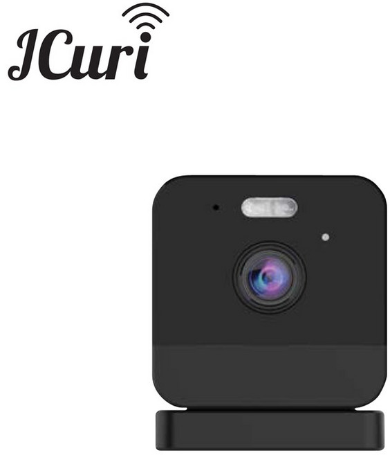 [제이큐리] JCURI-HOME1 PRO 큐브캠 가정용 홈CCTV 카메라 간편한 설치 스마트웹캠, SD카드 64GB 포함, 1개