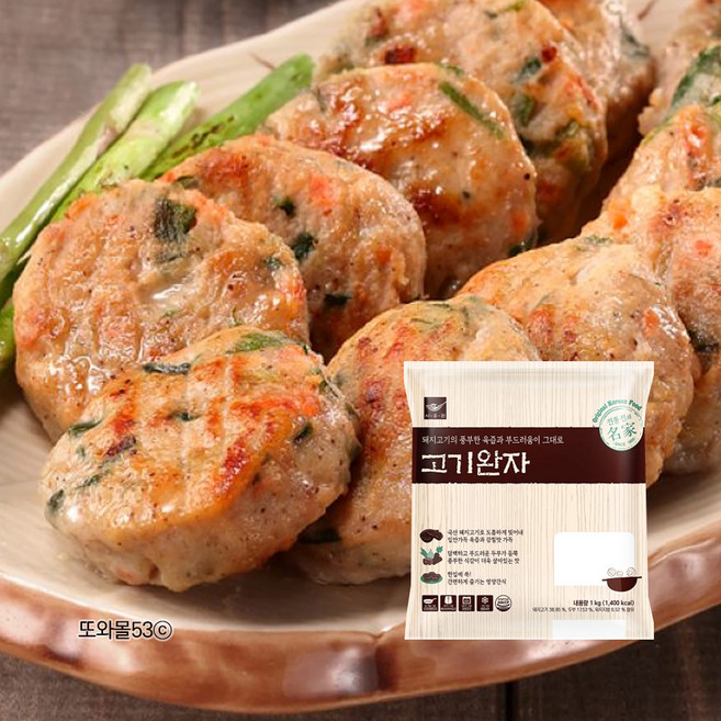 사옹원 사옹원 고기완자 1kg 동그랑땡, 1개