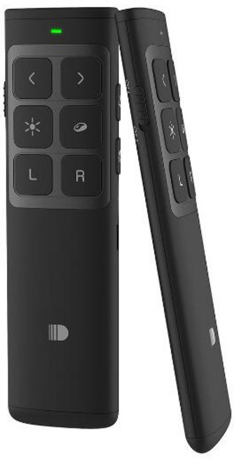 二合一充電式紅光無線簡報筆, 白色, 1個