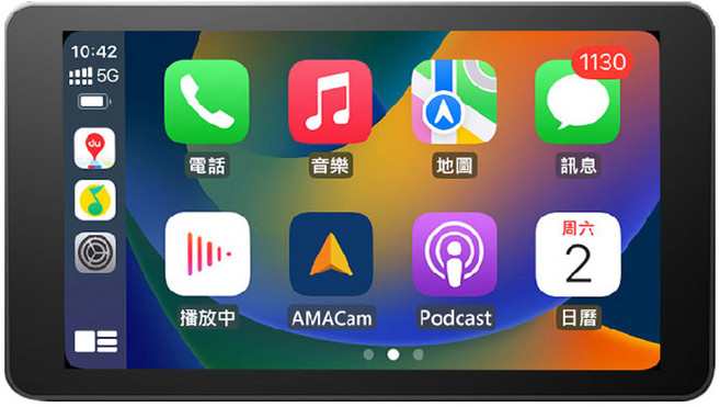 Android Auto IPS螢幕 GPS導航 胎壓監測 128G儲存 EIS防抖, 5吋大螢幕行車紀錄器, S895 機車Carplay