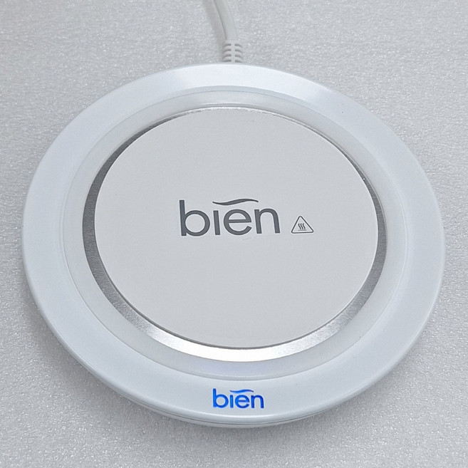 핫탑 비엔 전기보온기 음료음식 따뜻한 맛 그대로 온도유지 워머, 화이트, 1개