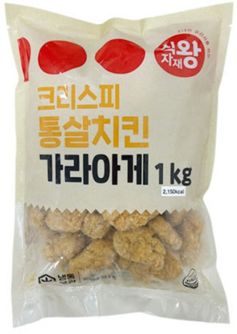 식자재왕 통살 치킨가라아게 1kg, 1개