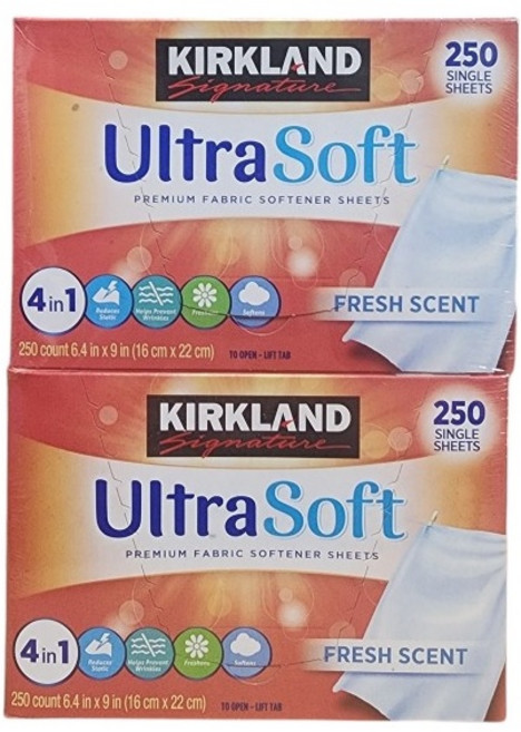 커클랜드시그니춰 드라이시트 시트형 섬유유연제 본품, 7개