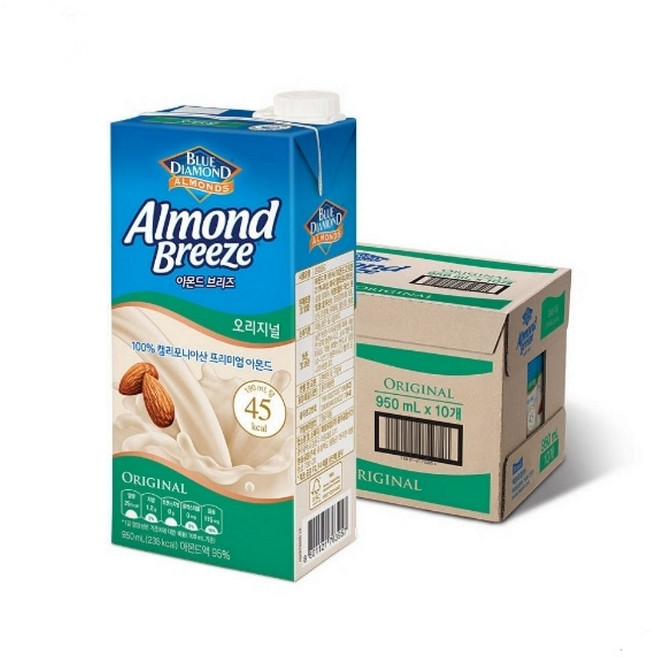 아몬드브리즈 오리지널, 950ml, 30개
