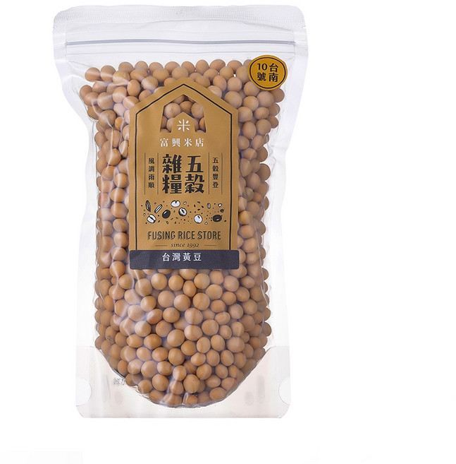【富興米店】台灣台南10號黃豆, 400g, 1個