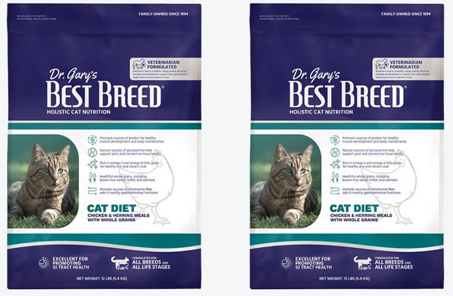 베스트브리드 홀리스틱 캣 다이어트 치킨, 다이어트(체중유지), 5.4kg, 2개