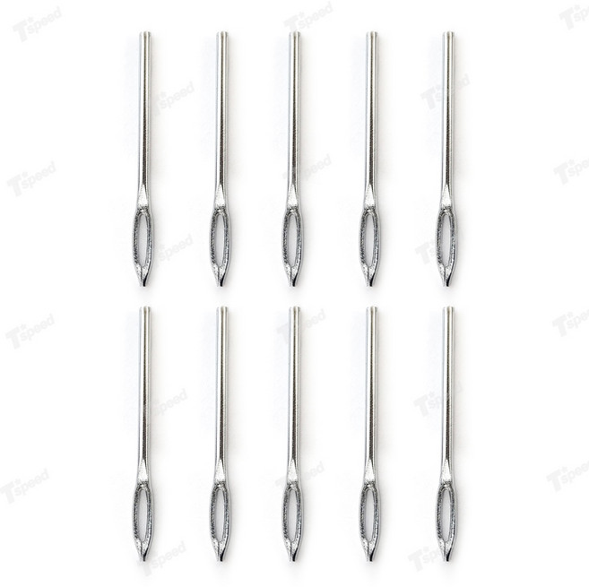 Tspeed 끈끈이바늘촉, 10개, 은색