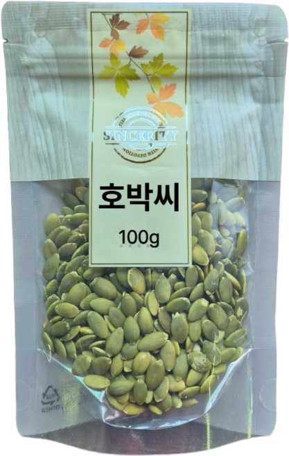 베이커스 베이킹재료 호박씨, 1개, 100g