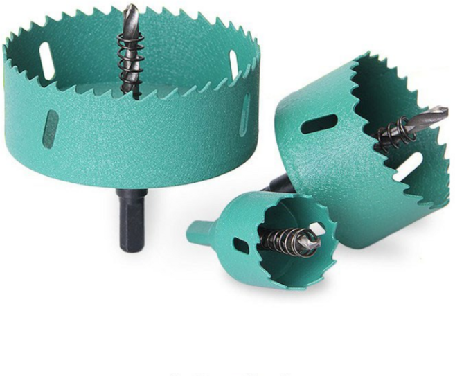 공구PXJ 바이메탈 원형컷팅 홀커터 목공 홀쏘(~), 51mm, 1개