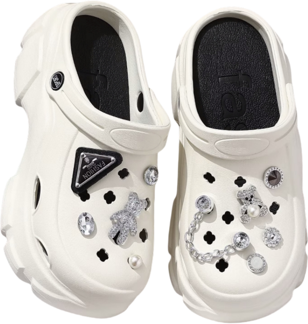 굽있는 샌들 여성 슬리퍼 통굽 파츠 키높이 물놀이 여름 교사 학생 사무실 봄 215 7cm