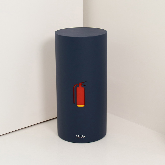 알루아 소화기 3.3kg 가정용소화기 k급 커버 거치대 받침대, 0-01/다크네이비, 1개