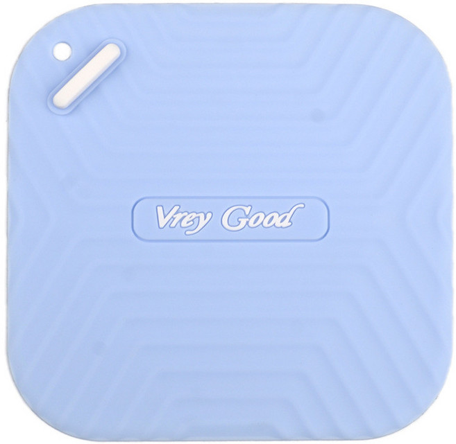 Vrey Good 防臭地漏蓋, 波紋方形【藍色】, 藍色