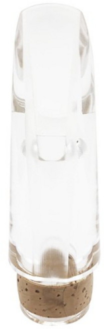 Bb tune-블랙 튜브 클라리넷 마우스피스 투명 크리스탈 유리, 한개옵션0, 1개