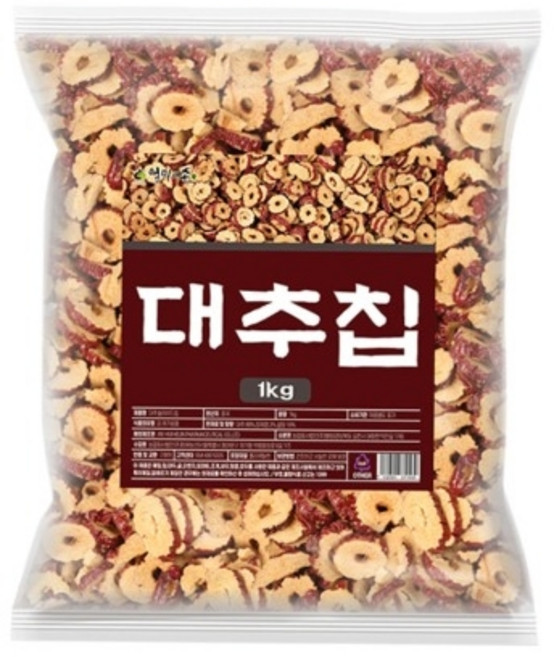 대추칩 말린 건대추 1kg, 1개