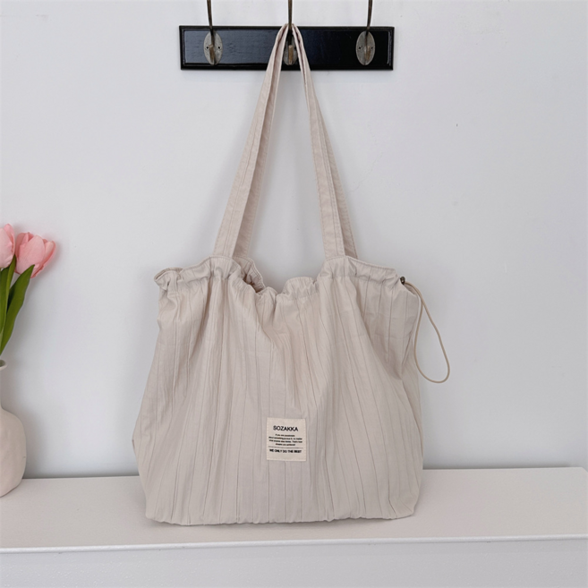 띵룸 초경량 스트링 폴리 숄더백 데일리 에코백 휘뚜루마뚜루백 4color