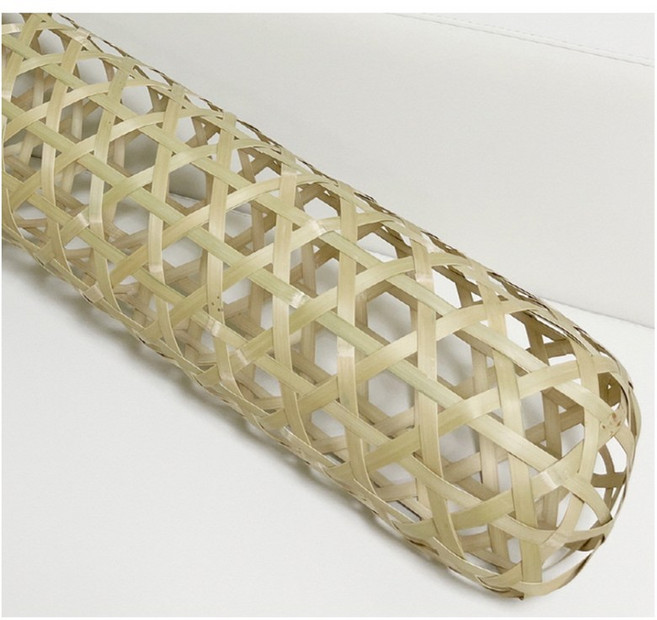 담양 죽부인 대나무 숙면 시원한 원통 여름베개 [중]