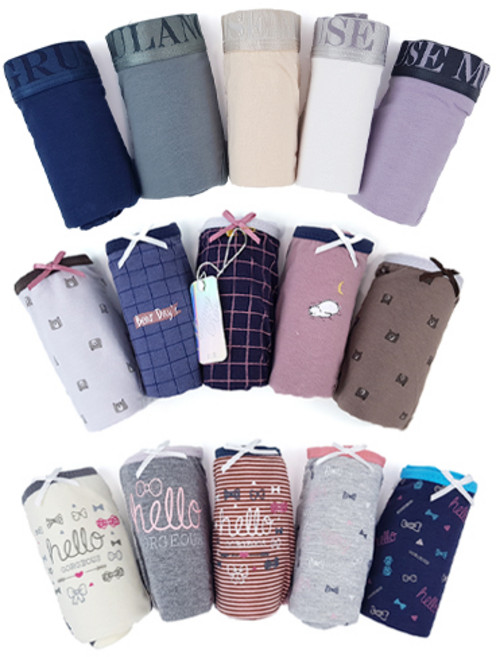 좋은사람들/물랑루즈 주니어 청소년 중학생 고등학생 면 팬티 5P