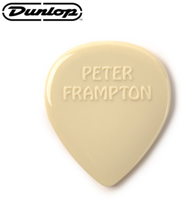 던롭 Dunlop Peter Frampton 재즈 피크 White (PF599RWH), 1개