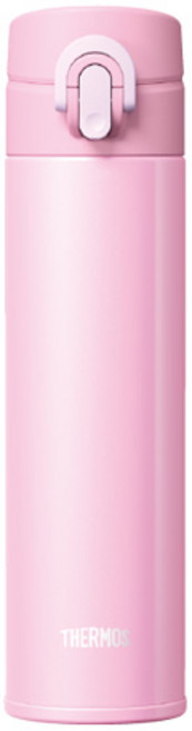 써모스 보온병 JNI-401(LP) 라이트핑크 400ml 휴대용 원터치 보온보냉병 써모스텀블러, 1개
