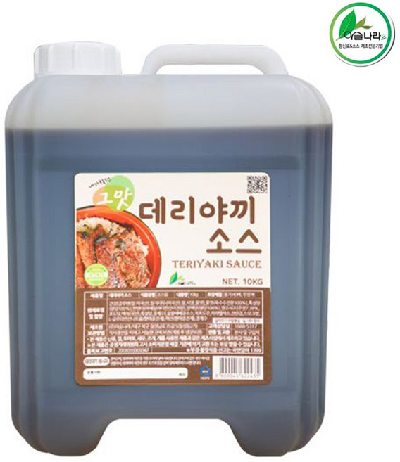 이슬나라 데리야끼 소스, 10kg, 1개