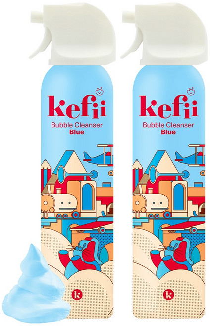 케피버블 클렌저 토이즈 블루폼 베리향, 2개, 200ml