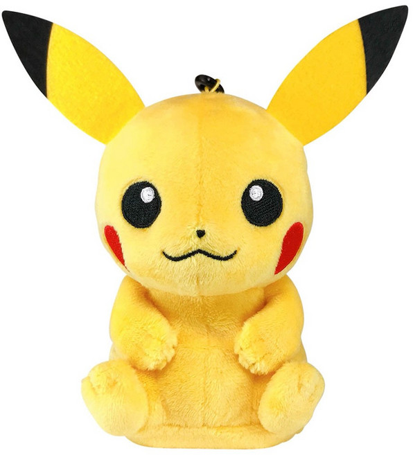 TAKARA TOMY A.R.T.S 寶可夢說話絨毛玩偶, 1個, 黃色, 約13CM
