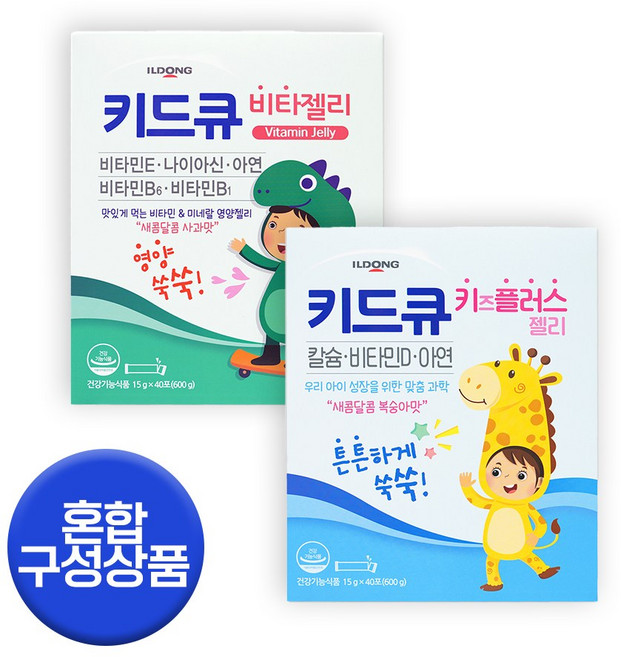 일동제약 키드큐 젤리, 1개, 80회분