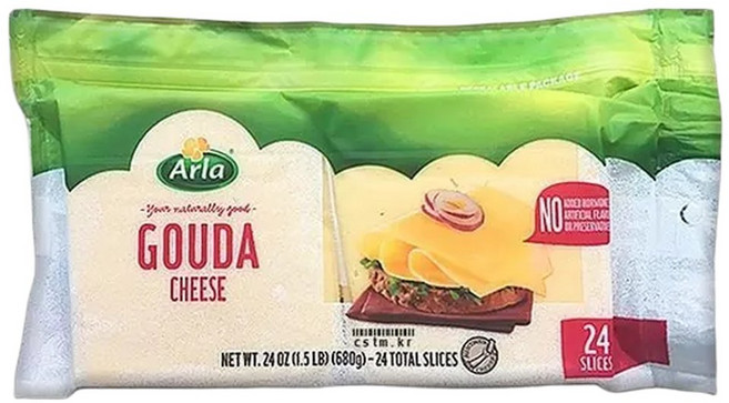 알라 고다 치즈 슬라이스 냉장 680g 고다치즈, (매장정품) 코스트코 알라 고다 치즈 슬라이스 냉장 6