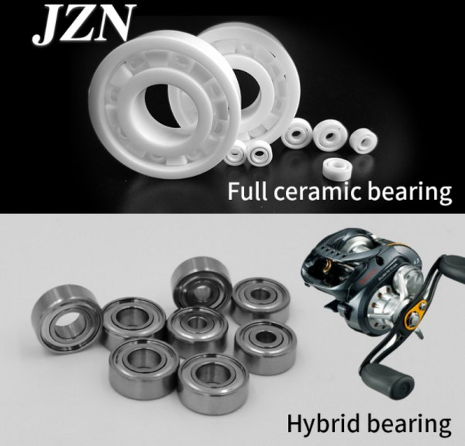 미끼 스피닝 낚시 부드러운 ZZRS를 업그레이드된 LUYA MR115 올세라믹 608 세라믹 위한 623, S606size6X17X6mm, Hybrid ABEC 7