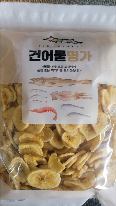 아름건어물 견과류 건포도 외 4가지종류 추가 1kg[포장], 1개, 건바나나칩1kg