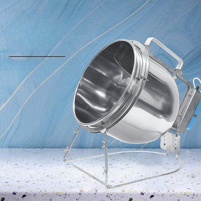 통돌이냄비 회전팬 자동 회전솥 냄비 롤링팬 단일제품 돌아가는