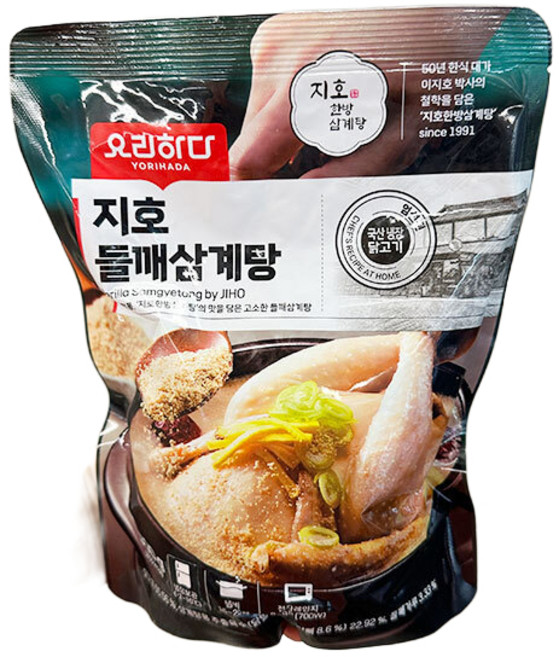 요리하다 지호 들깨 삼계탕, 1개, 900g