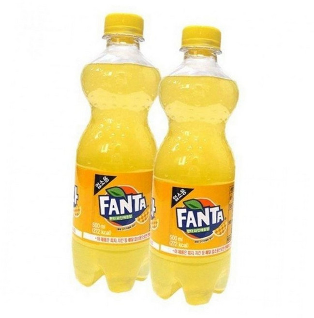 환타 탄산 음료수 24페트 파인 청량음료 500ml, 1박스