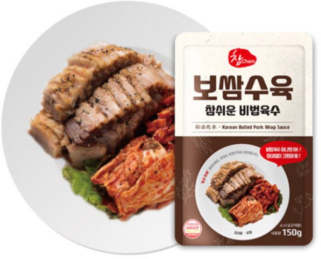 우리식품 보쌈수육소스, 150g, 1개
