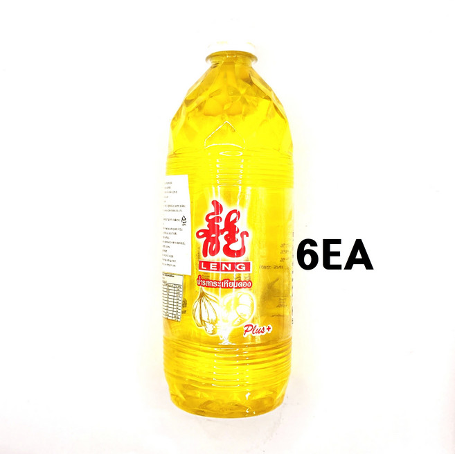 태국 용 마늘물 LENG PLUS worldfood, 6개, 950ml