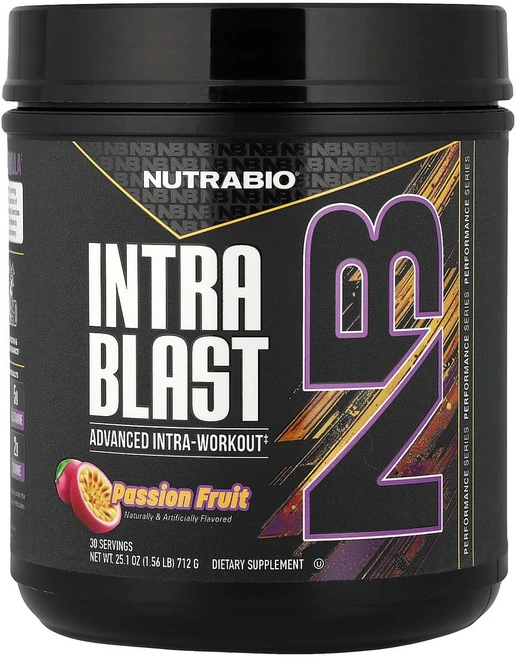 뉴트라바이오랩스 Intra Blast 인트라 워크아웃 아미노 퓨얼 패션프루트 718g(1.6lb), 718g, 1개 - 쿠팡