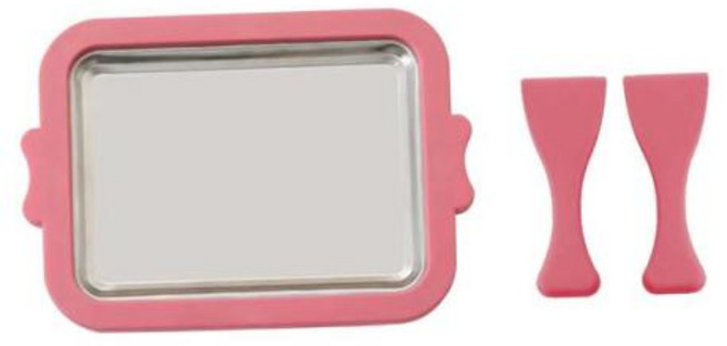 아이스크림 제조기 인스턴트 롤 메이커 2 스페이드 다목적 가정용 DIY 요구르트 기계 수제 크림 소르베, 1개, 7) Pink A