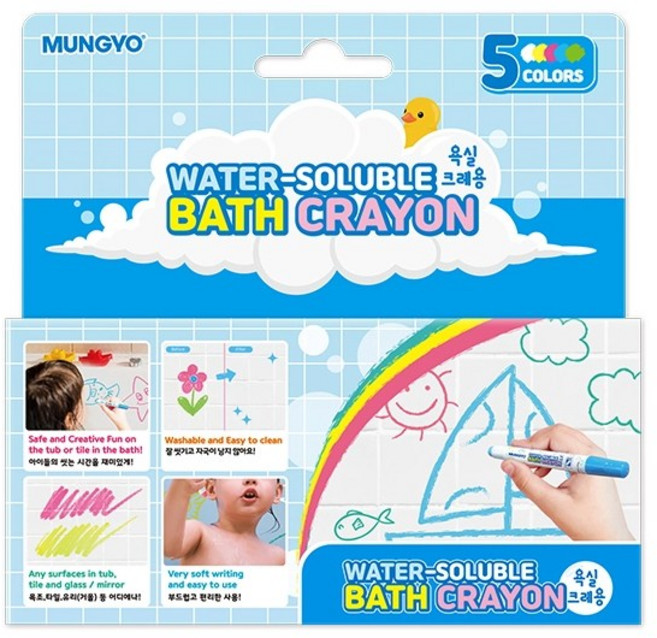 (문교) 욕실 크레용 5색