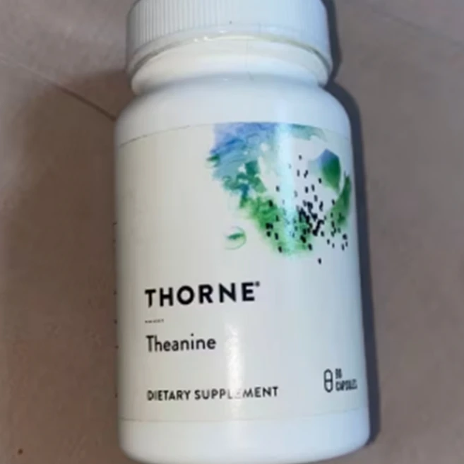 Thorne Research 쏜리서치 테아닌 200mg 90캡슐 L테아닌 엘테아닌 Theanine 쏜땡땡 손땡땡 손리서치 고약사 약들약, 1개 - 쿠팡