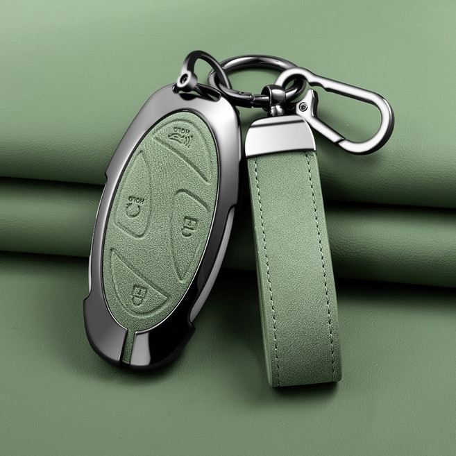 HAKO 플러그인 차 키케이스 키홀더 (현대호환), H-10, 그린
