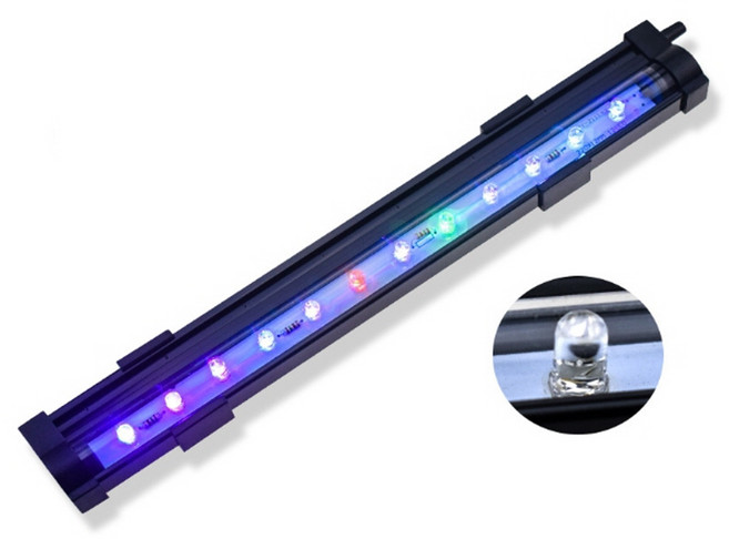 핸셀 어항 수족관 꾸미 LED 산소 에어 기포 발생기 디퓨저, 1개