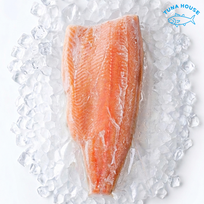 [튜나하우스] 코호냉동연어필렛 1.0kg~1.5kg, 1개, 1.0kg