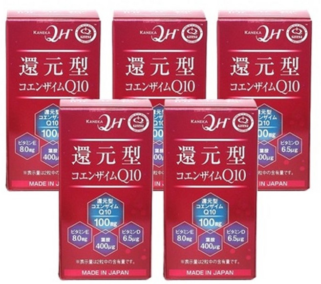 카네카사 코큐텐 환원형 코엔자임 Q10 100mg 60정 5개