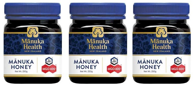 [마누카헬스] MGO400+ 마누카꿀 250g 3개 - 쿠팡
