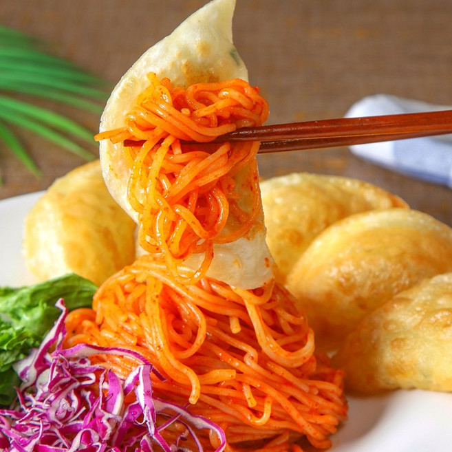 대구 10미 명물 더 통통한 납작만두 대용량, 3개, 700g