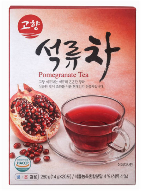 고려인삼 거상 과실차, 120개, 14g, 6개