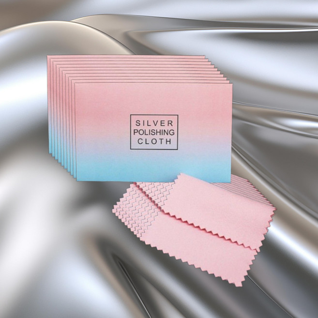 은세척 은세척천 폴리싱천 실버악세사리 은광택 실버폴리쉬 10장
